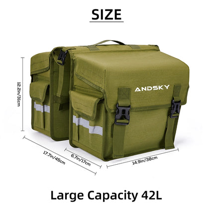 Andsky E-bike Saddle Bag 42L