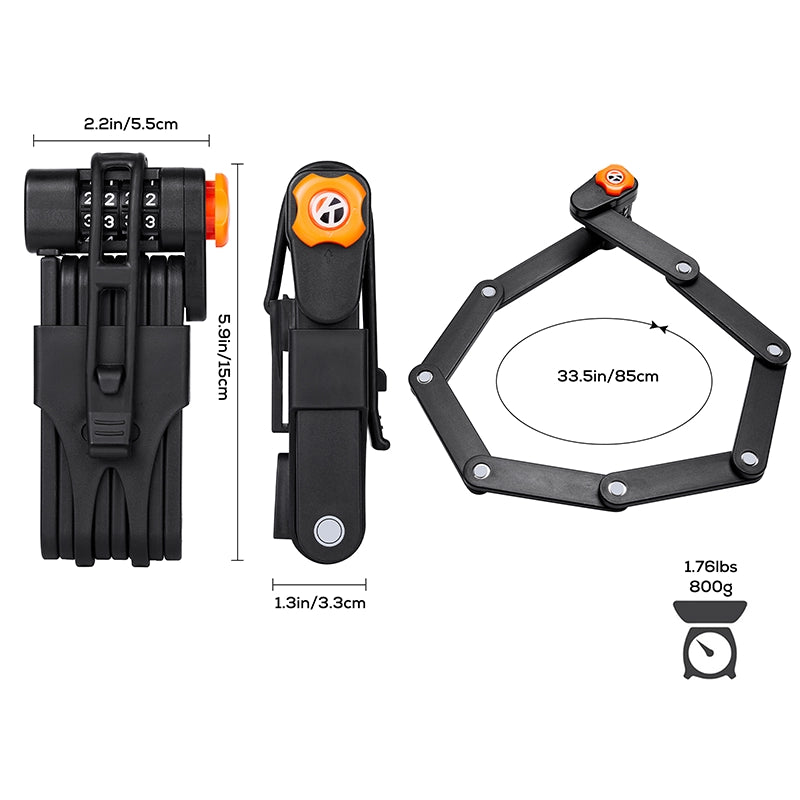 Antivol pour vélo électrique Andsky 