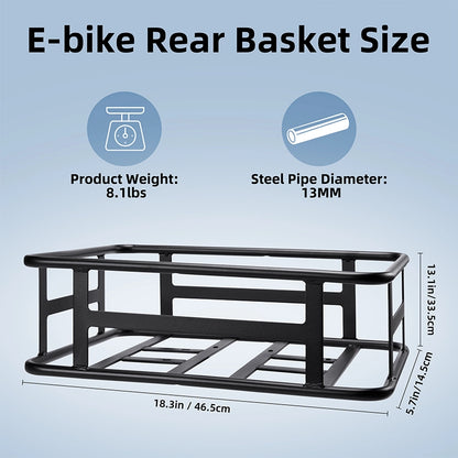 ANDSKY Ebike Rear Basket