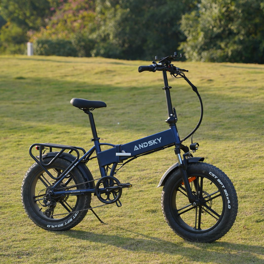 Vélo électrique pliable ANDSKY E-300 20 "x 4,0" gros pneu